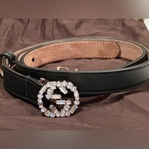 Authentic Gucci Diamond GG Buckle belt. Excellent condition! Size 80/32